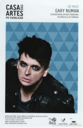 Gary Numan 2010 Venue Poster Porto